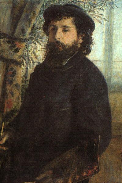 Pierre Renoir Portrait of Claude Monet Spain oil painting art